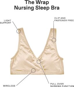 Motherhood Maternity Wrap Nursing Sleep Bra