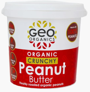 geo organics crunchy peanut butter